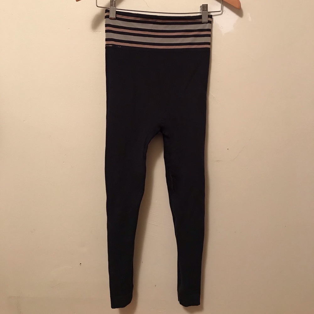 Dark Navy Urban Outfitters Ribbed Leggings